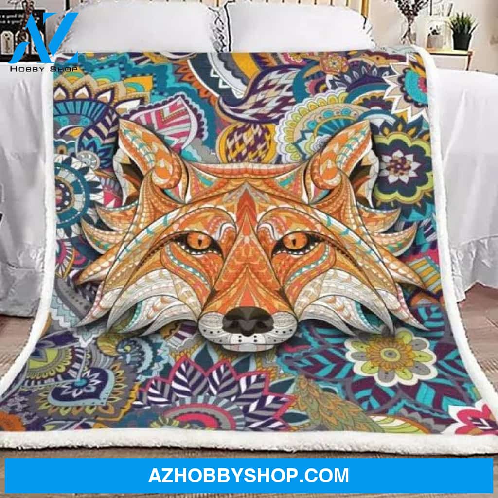 Fox Fleece Blanket