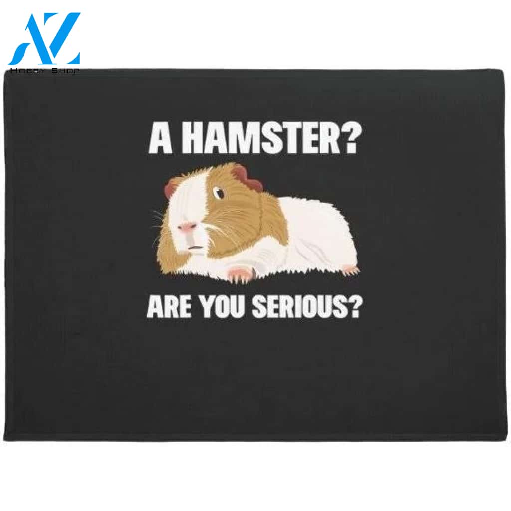Funny Guinea Pig Not A Hamster Clothes Cavy Doormat Funny Welcome Mat Housewarming Gift Home Decor Funny Doormat Gift For Friend