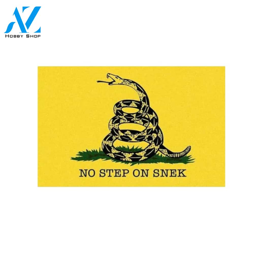 Funny No Step On Snek Doormat Welcome Mat House Warming Gift Home Decor Funny Doormat Gift Idea