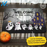 Ghost Welcome Personalized Doormat