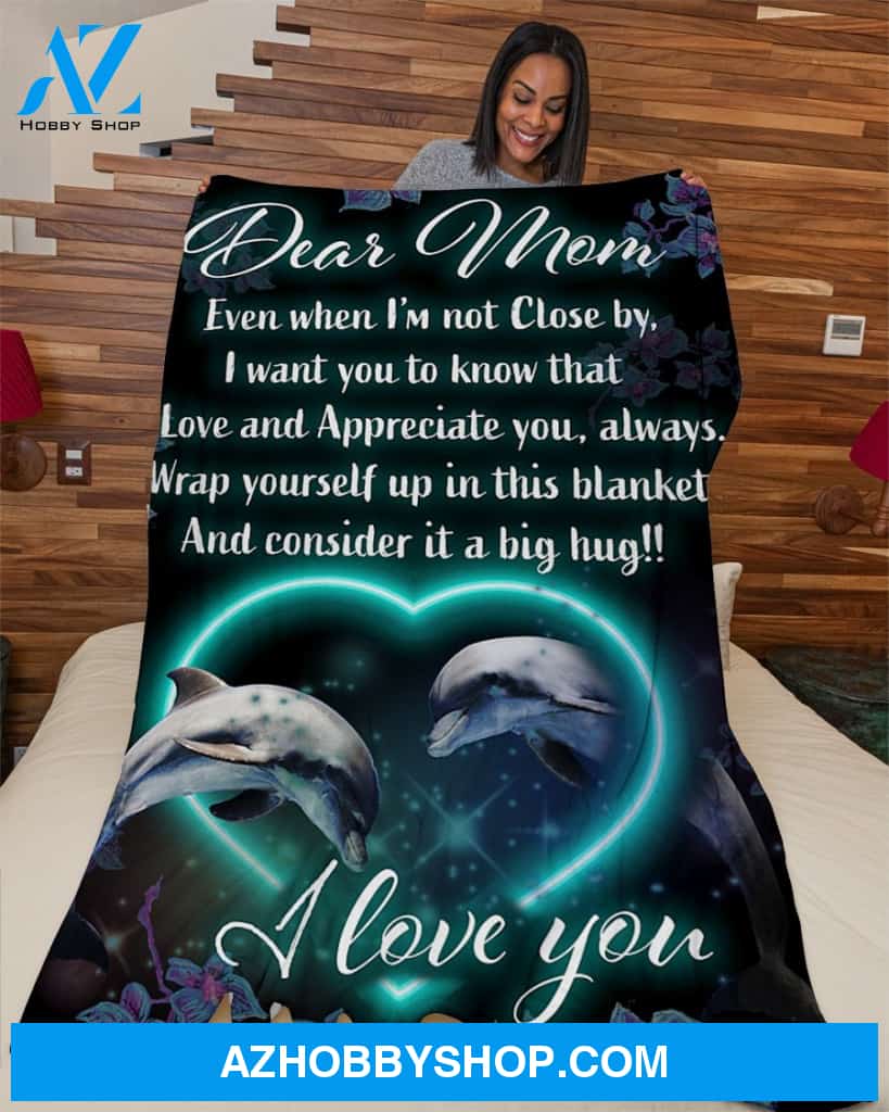 Gift For Mom Premium Fleece Blanket