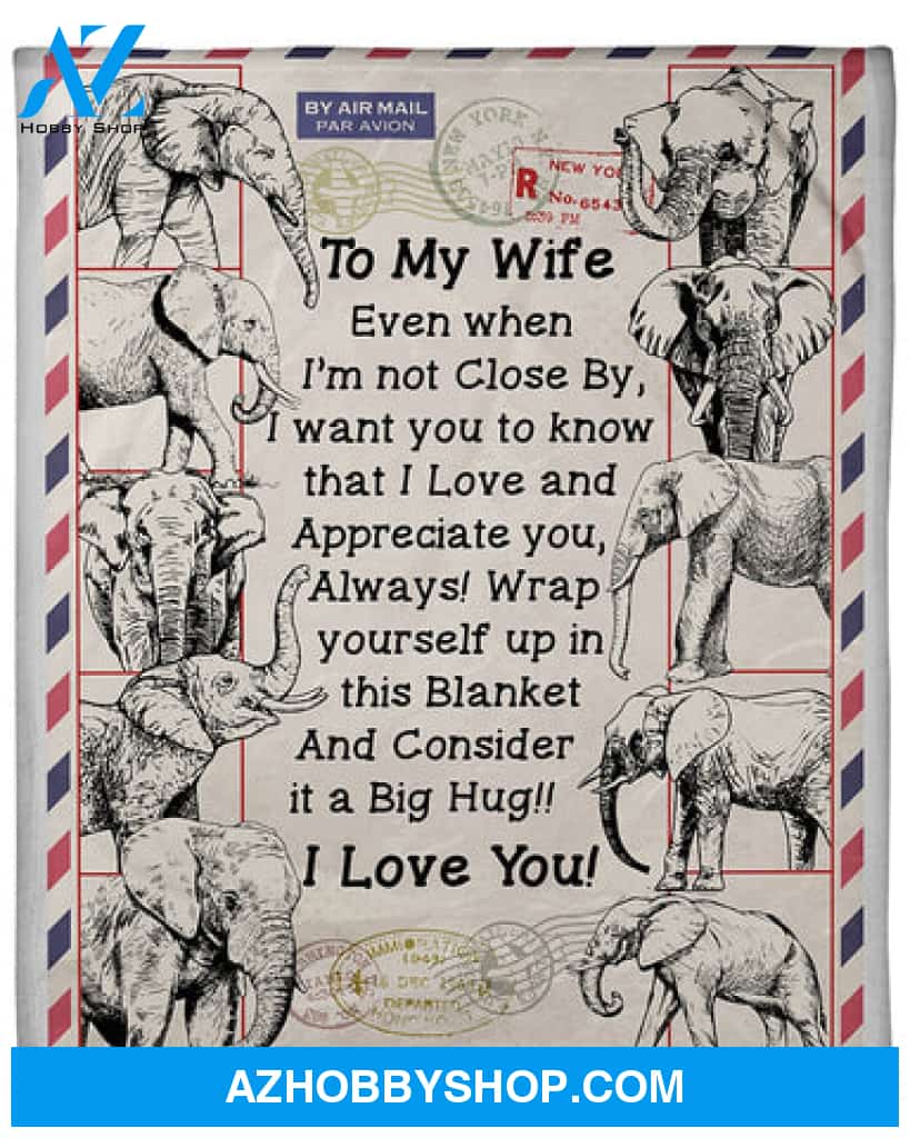 Gift For Wife Blanket, To My Wife I Love You