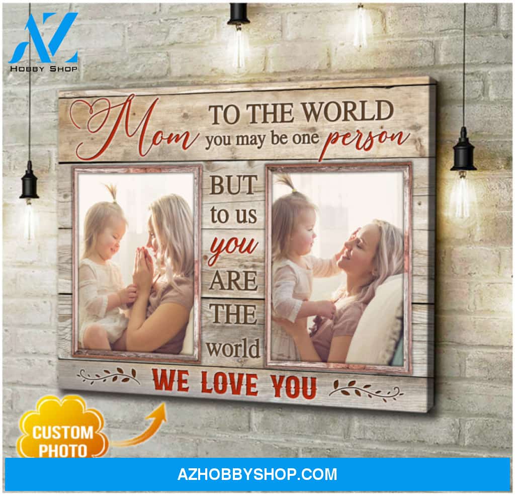 Gifts For Mother To My Mom Personalized Canvas Wall Art Decor Ohcanvas