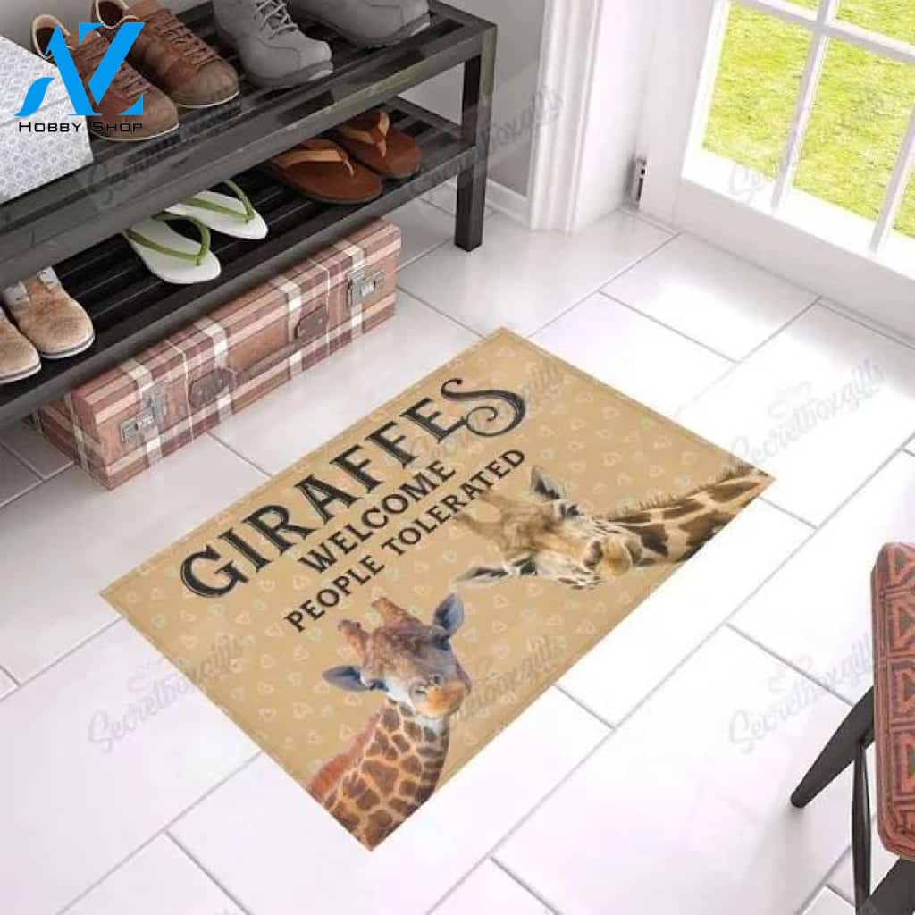 Giraffe Welcome Doormat
