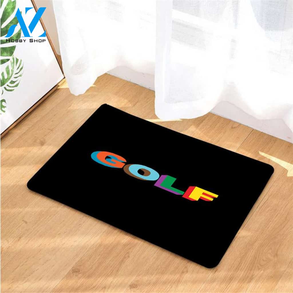 golf wang color fun logo doormats
