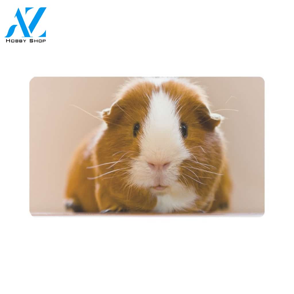 Guinea Pig Dutch Rats Cute Animal Doormat Welcome Mat House Warming Gift Home Decor Funny Doormat Gift Idea