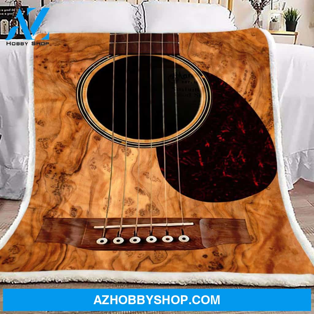 Guitar Lover 2 Fleece Blanket