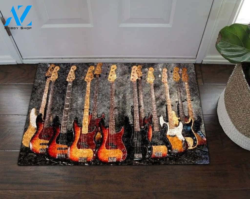 Guitar Variety Doormat | Welcome Mat | House Warming Gift