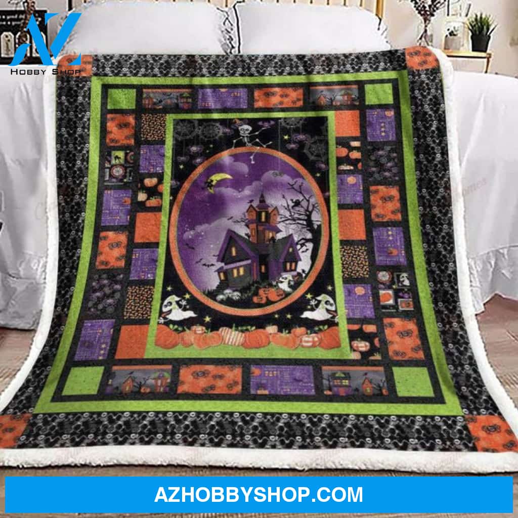 HALLOWEEN Fleece Blankets, Halloween Blanket, Halloween Throw Blanket, Halloween Fleece Blanket 7