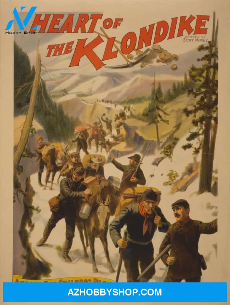 Heart Of The Klondike Across Chilkoot Pass Poster