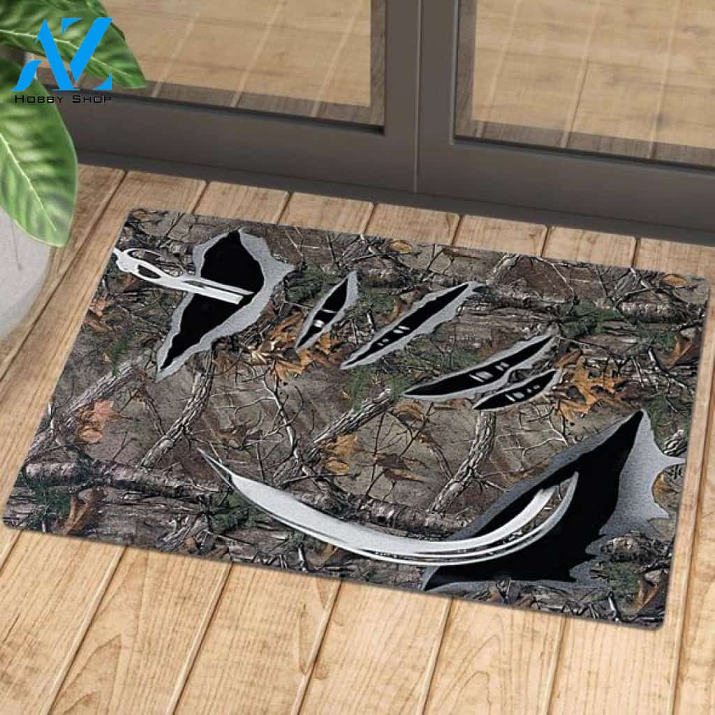 Hook Fishing Unique Design Doormat