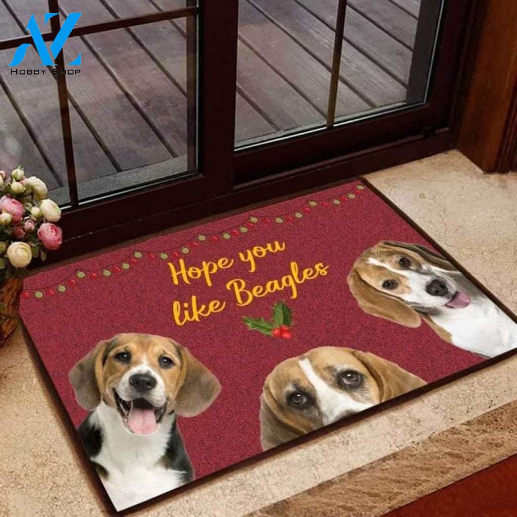 Hope You Like Beagles Dog Doormat Welcome Mat House Warming Gift Home Decor Gift For Dog Lovers Funny Doormat Gift Idea