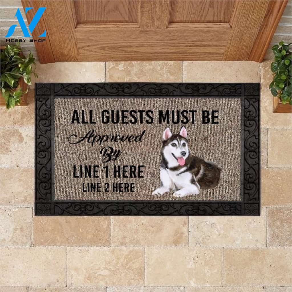Husky M289 Custom Doormat All Over Printed (6228)