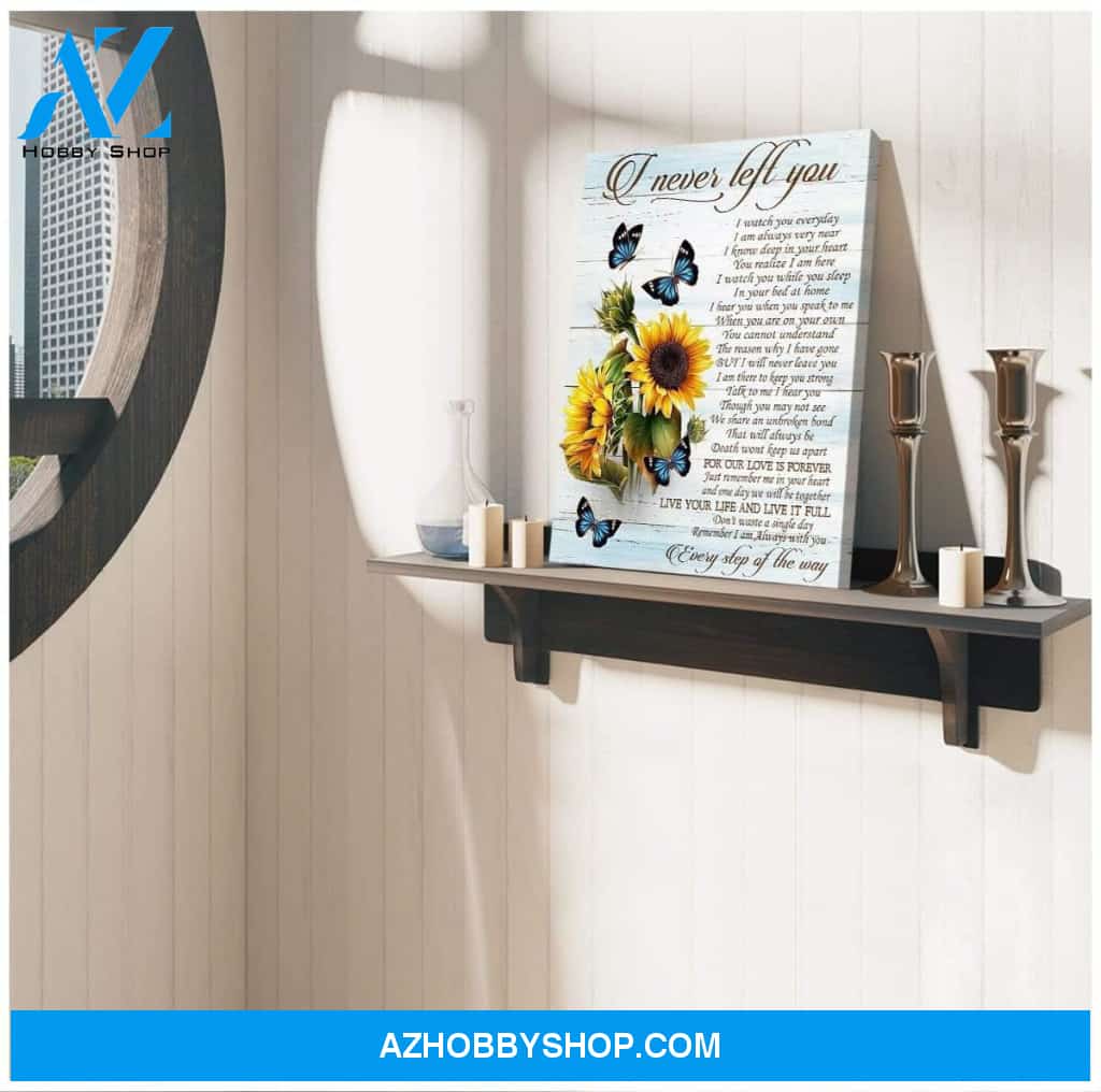 Zalooo I Never Left You V2 Butterfly Wall Art Canvas