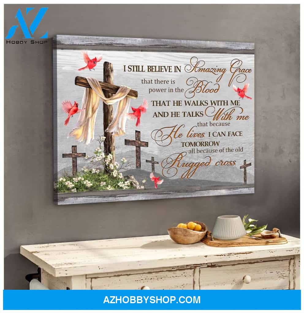I Still Believe Cardinal Wall Art Canvas