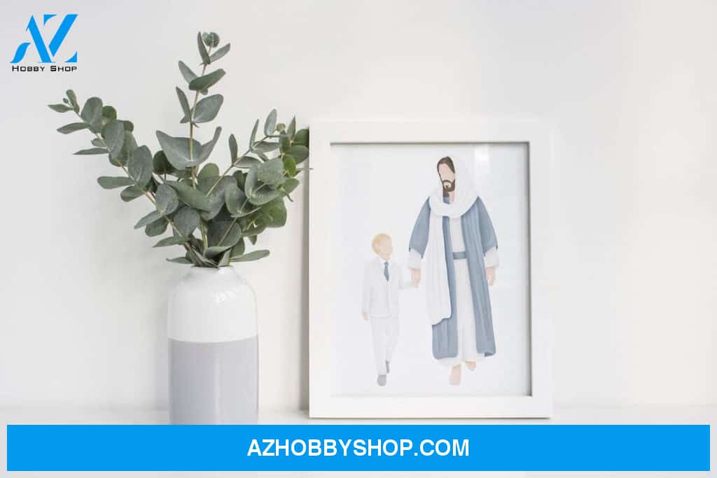 I Walk By Faith, Lds Baptism, I am a Child of God Canvas And Poster, Wall Decor Visual Art