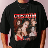 Custom Bootleg Rap Tee, Custom Your Own Bootleg Shirt, Vintage Retro Graphic 90s Tshirt, Custom Your Own Bootleg Vintage Retro Shirt