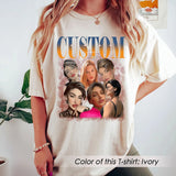 Custom Bootleg Rap Tee, Custom Photo - Vintage Graphic 90s Tshirt, Custom Photo Shirt, CUSTOM Your Own Bootleg Idea Here, Insert Your Design