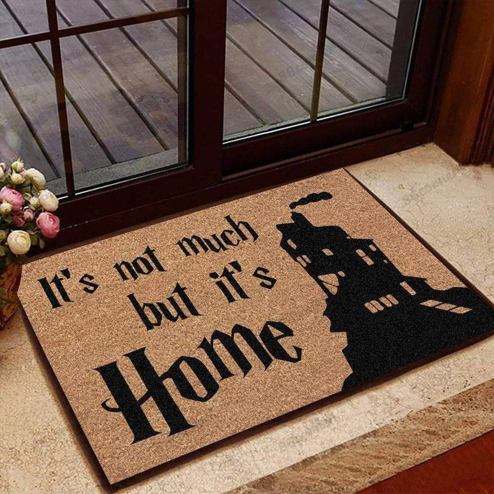 It's Not Much But It's Home Halloween Doormat | Best Outdoor Halloween Decoration