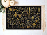 Golden Little Things Halloween Doormat | Best Outdoor Halloween Decoration