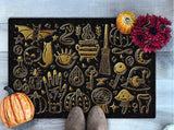 Golden Little Things Halloween Doormat | Best Outdoor Halloween Decoration