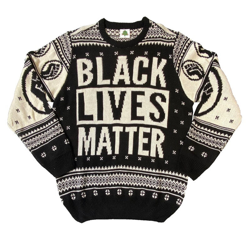 Black Lives Matter Ugly Christmas Sweater