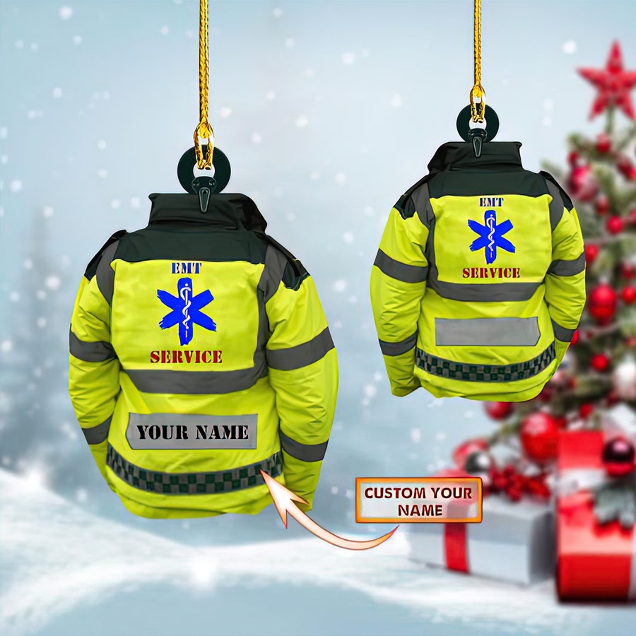 EMT EMS Paramedic Ornament Emt Gift, Emergency Medical Technician EMT Christmas Ornament, Paramedic Gifts