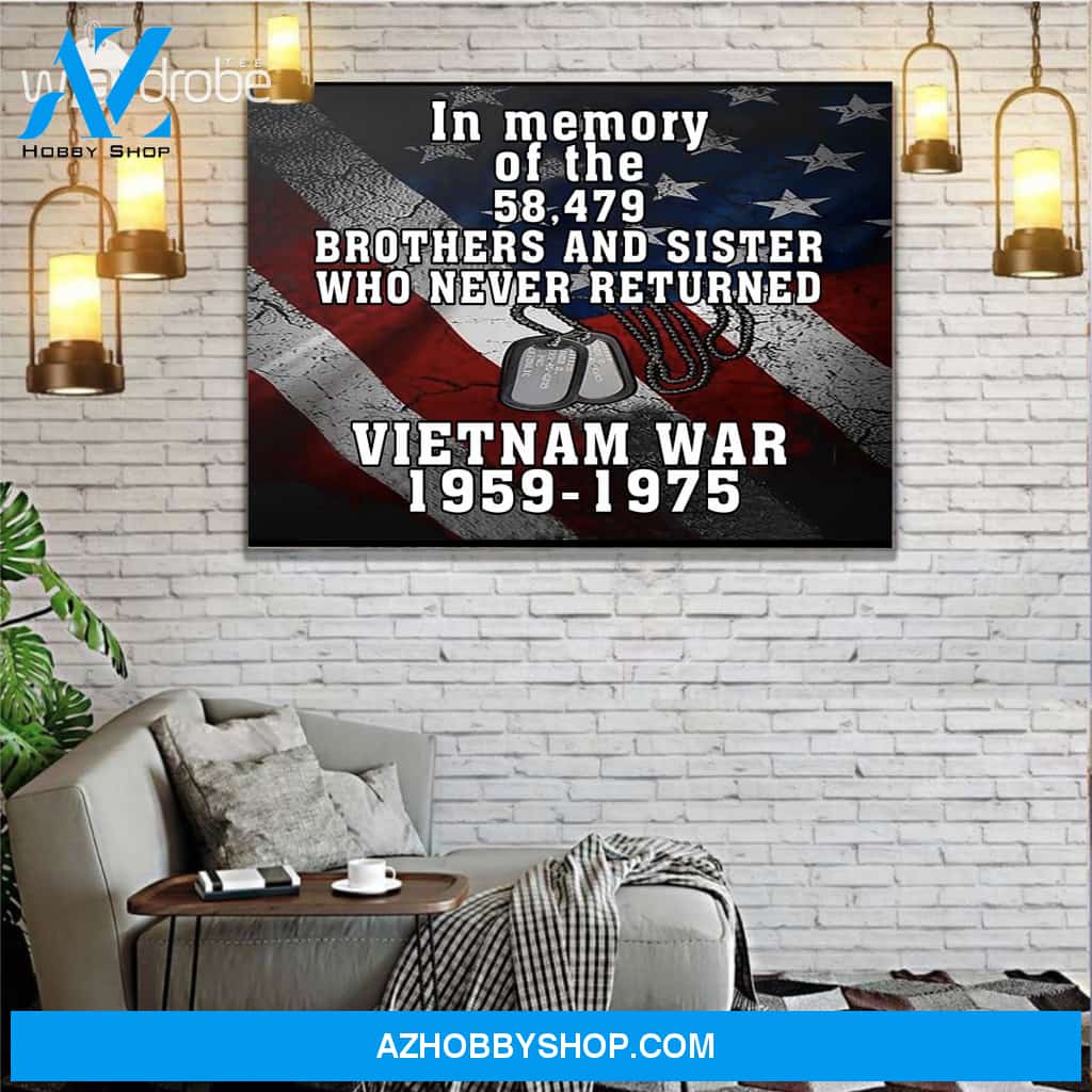 In Memory Canvas Prints Wall Art - Matte Canvas