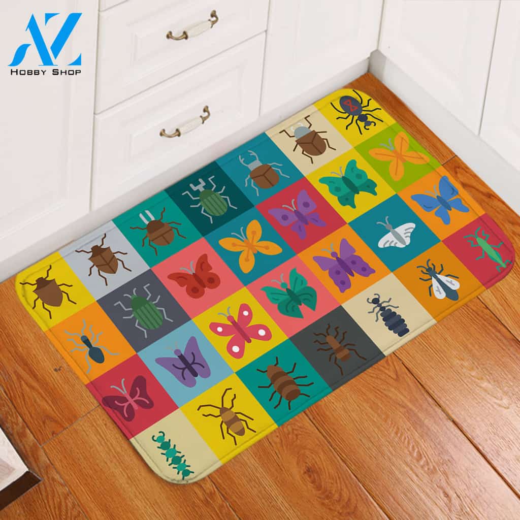 Insect World Door Mat