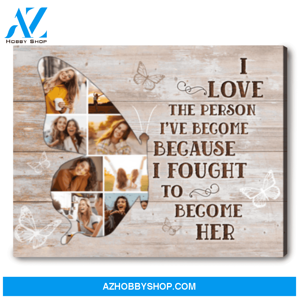 Inspirational Gifts For Women Motivational Gift Ideas Custom Photo Collage Canvas Wall Art