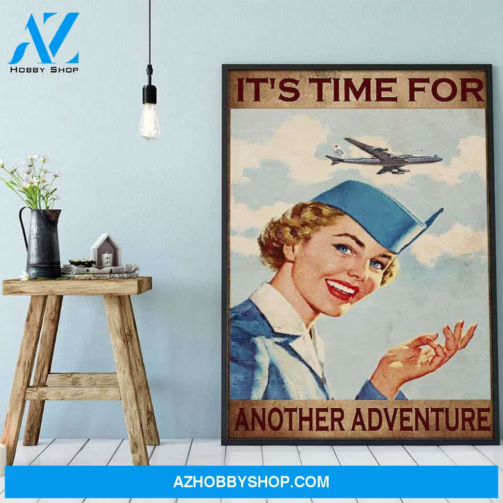 It's Time For Another Adventure Canvas And Poster, Wall Decor Visual Art, Halloween Gift, Happy Halloween