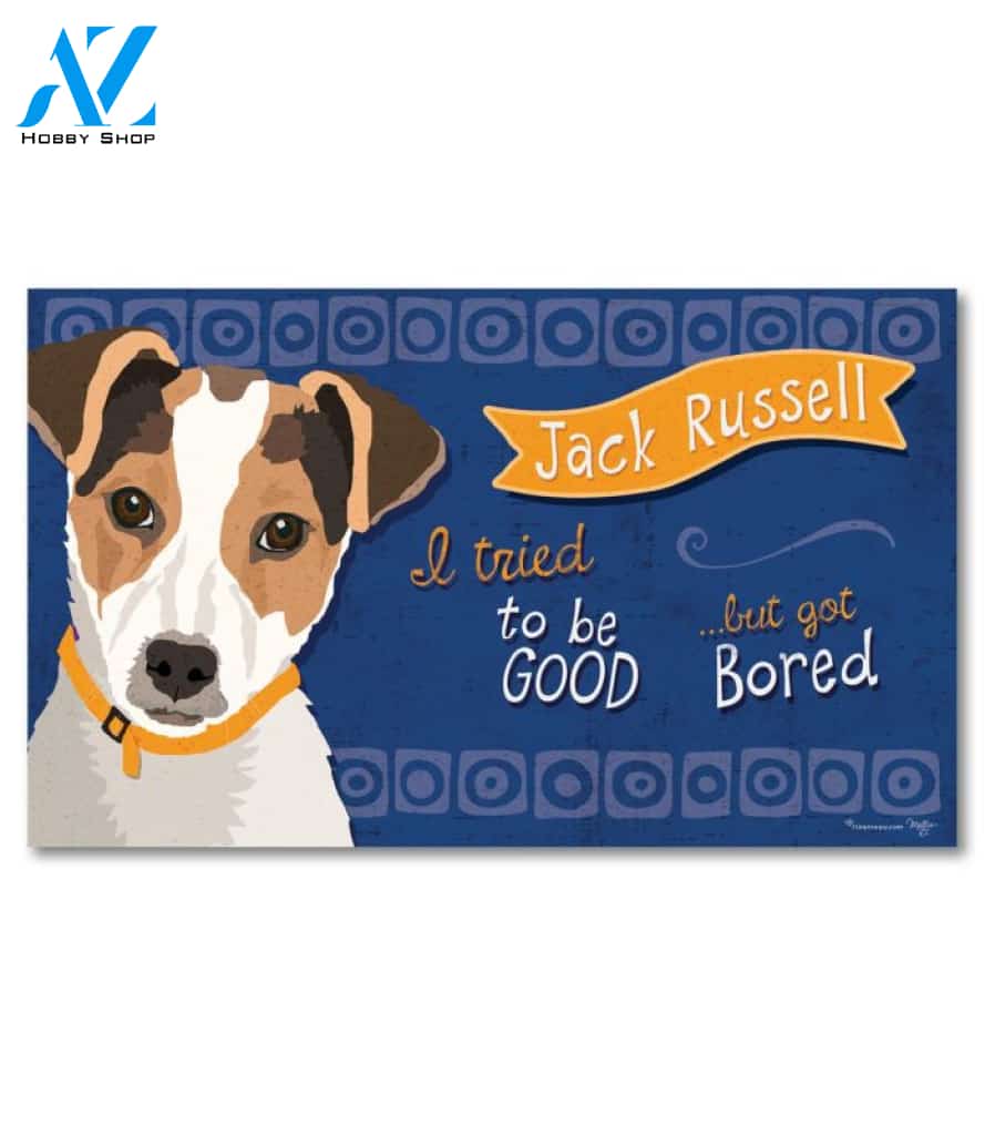 Jack Russell Doormat - 18" x 30"