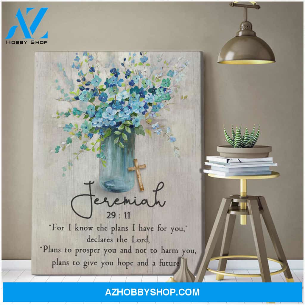 Jeremiah 29:11 Canvas Wall Art