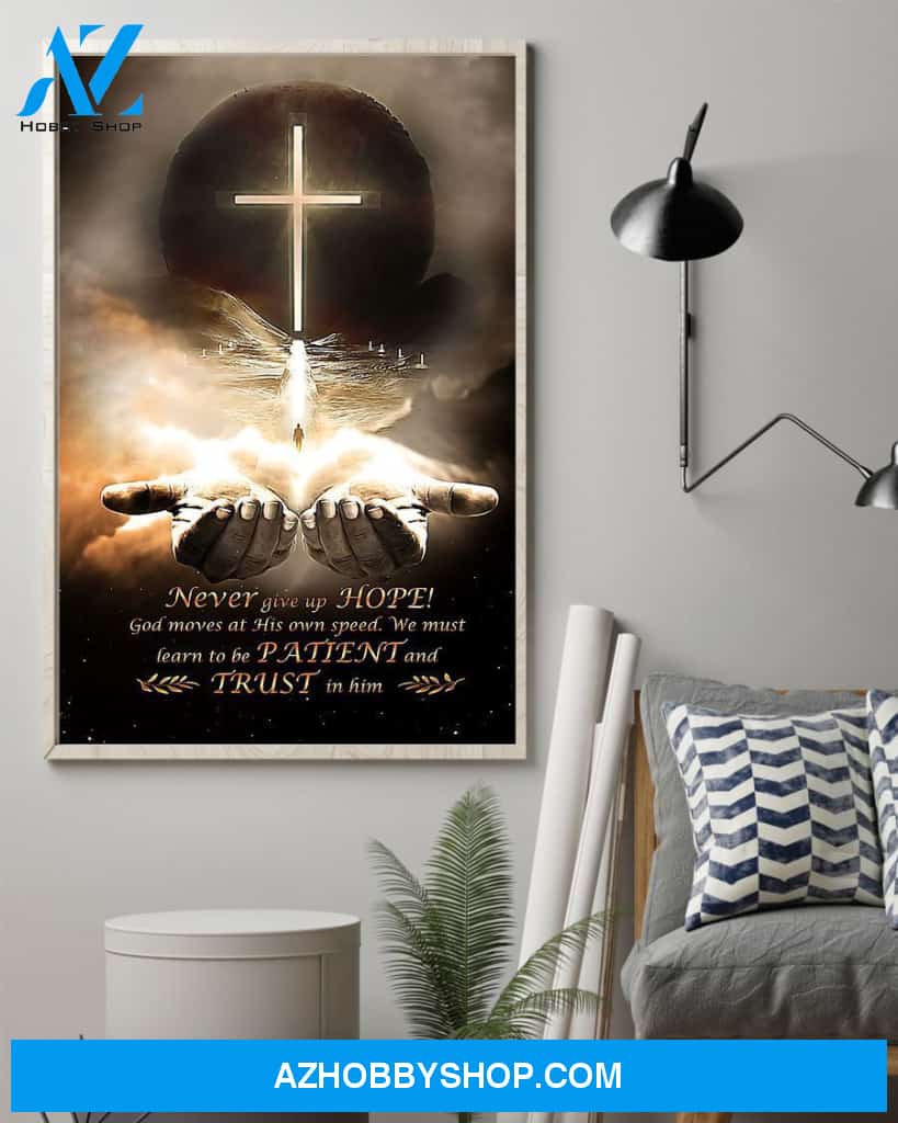 Jesus Canvas Jesus & Young Child, Christian God Wall Art Home Decor