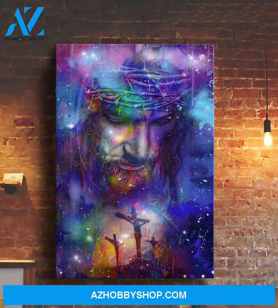 Jesus - Miraculous picture Jesus Portrait Canvas Prints, Wall Art