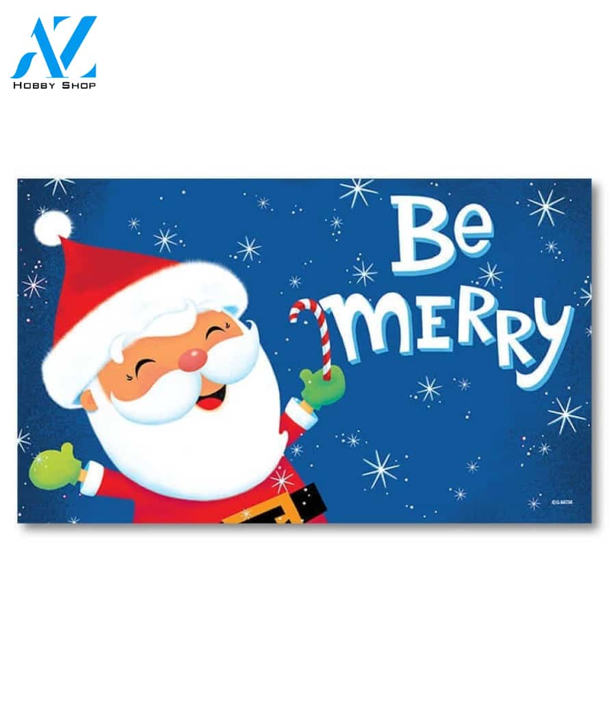 Jolly Santa Doormat - 18" x 30"