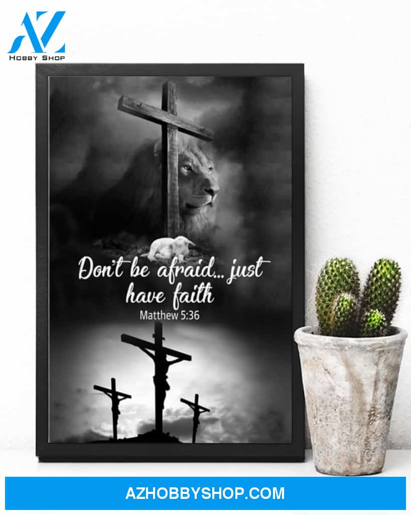 Just Have Faith Easter Canvas And Poster, Wall Decor Visual Art, Wall Poster, My Poster Wall