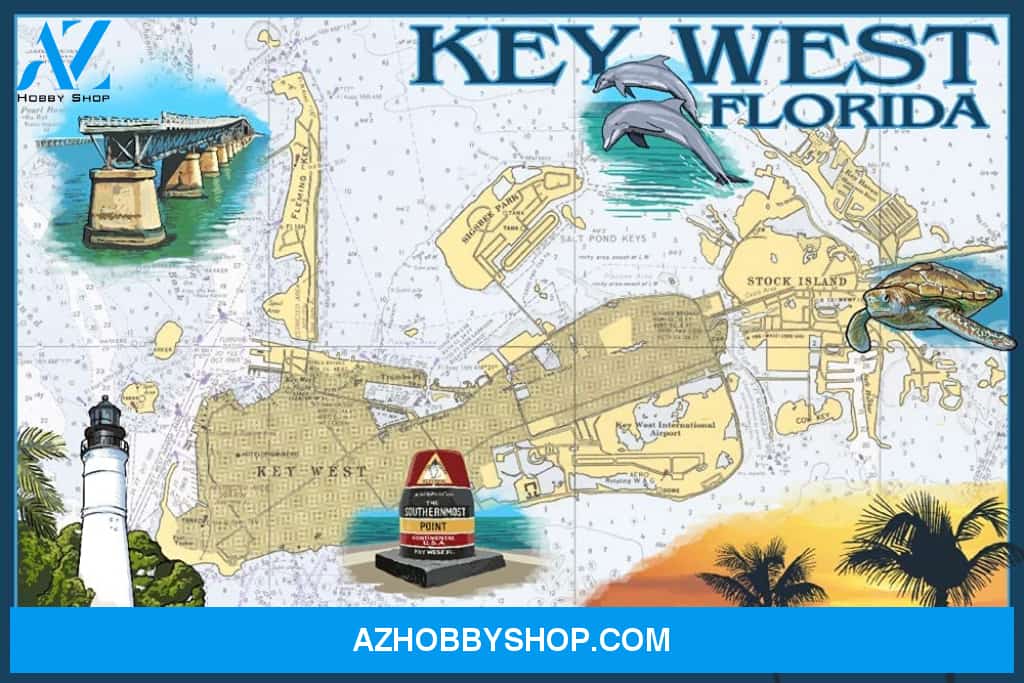 Key West Florida Nautical Chart