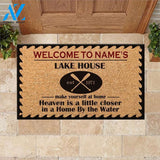 Lake House Custom Doormat Welcome To The Lake House | WELCOME MAT | HOUSE WARMING GIFT