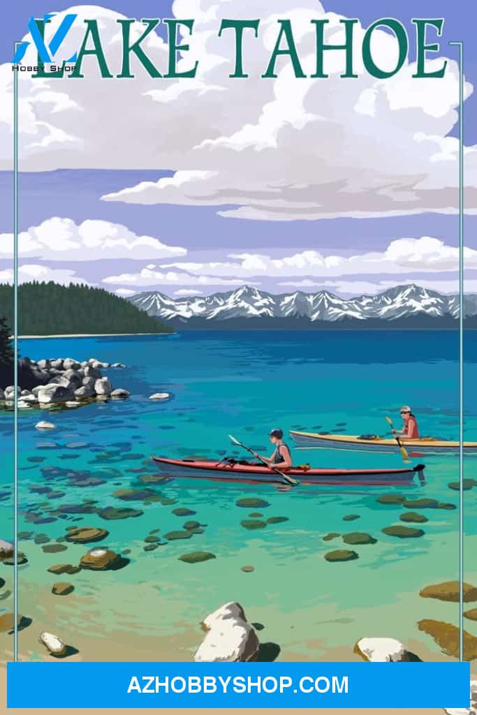 Lake Tahoe Kayakers In Secret Cove