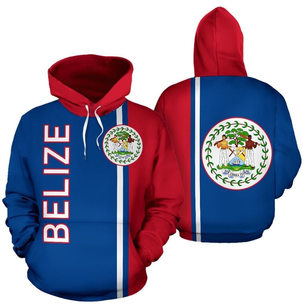 Belize All Over Unisex 3d Hoodie