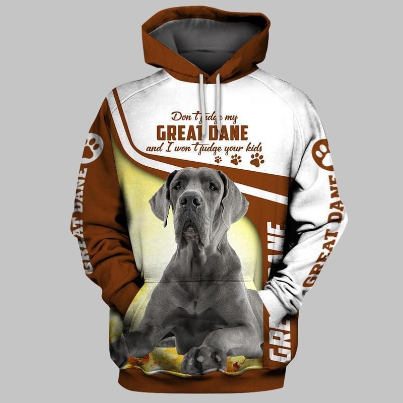 Great Dane Dog All Over Printed Unisex 3d Hoodie