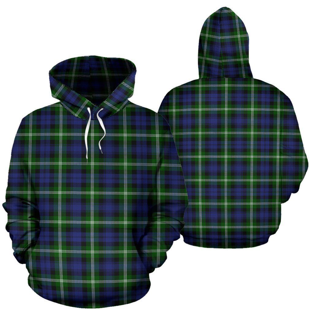 Baillie Modern Tartan Unisex 3d Hoodie
