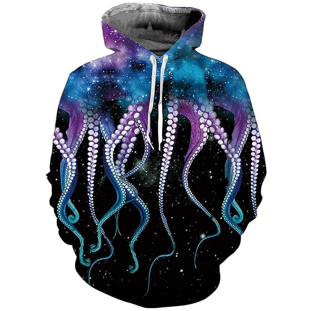 Colorful Octopus Nice Unisex 3d Hoodie