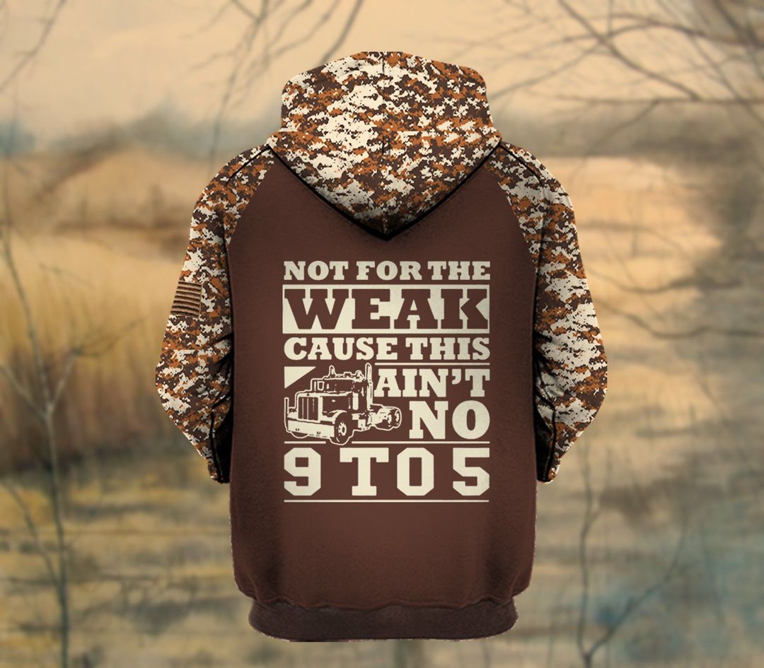 Trucker Patriot Unisex 3d Hoodie