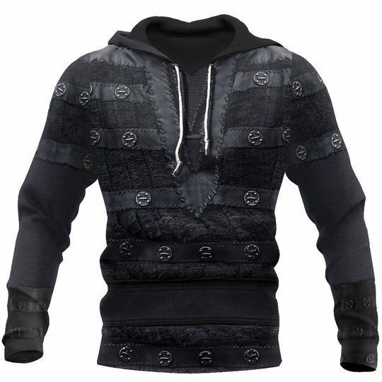 The Last Kingdom Warrior Black Cool Unisex 3d Hoodie