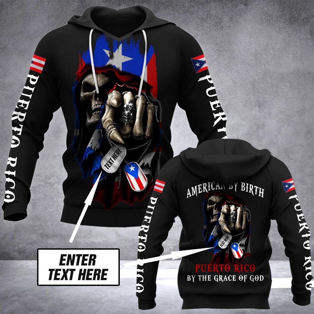 Tt Personalized Puerto Rico - Great Unisex 3d Hoodie