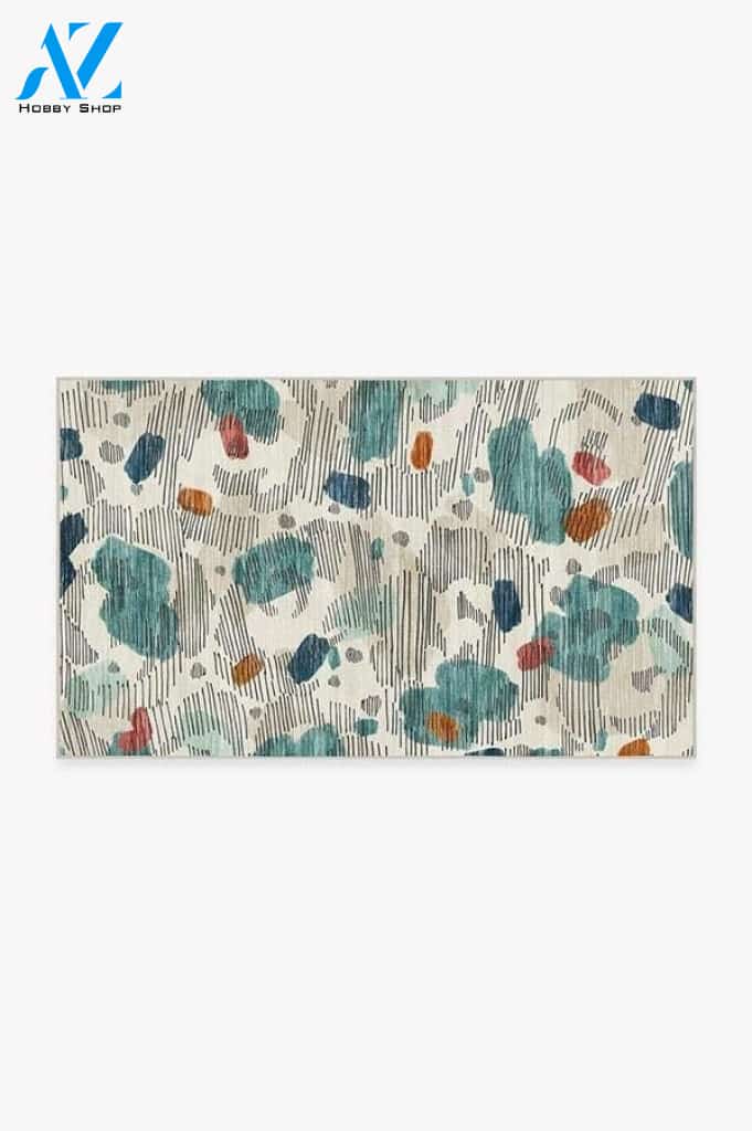 Leona Teal CL2309132MDD Doormat
