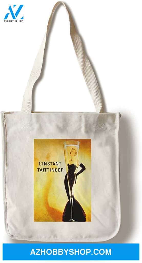 L'Instant Taittinger Vintage Poster