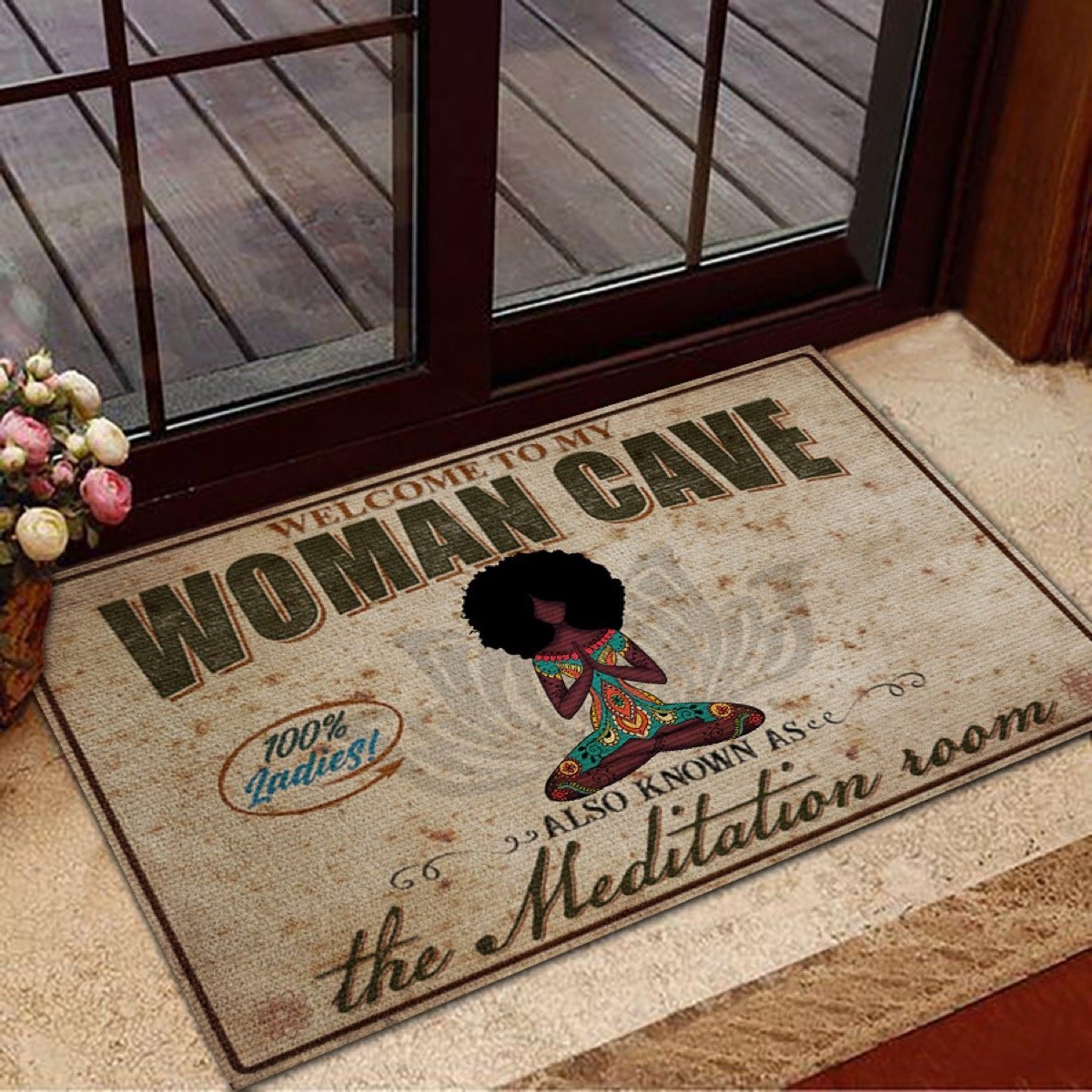 Yoga Life Doormat | Colorful | Size 8x27'' 24x36''